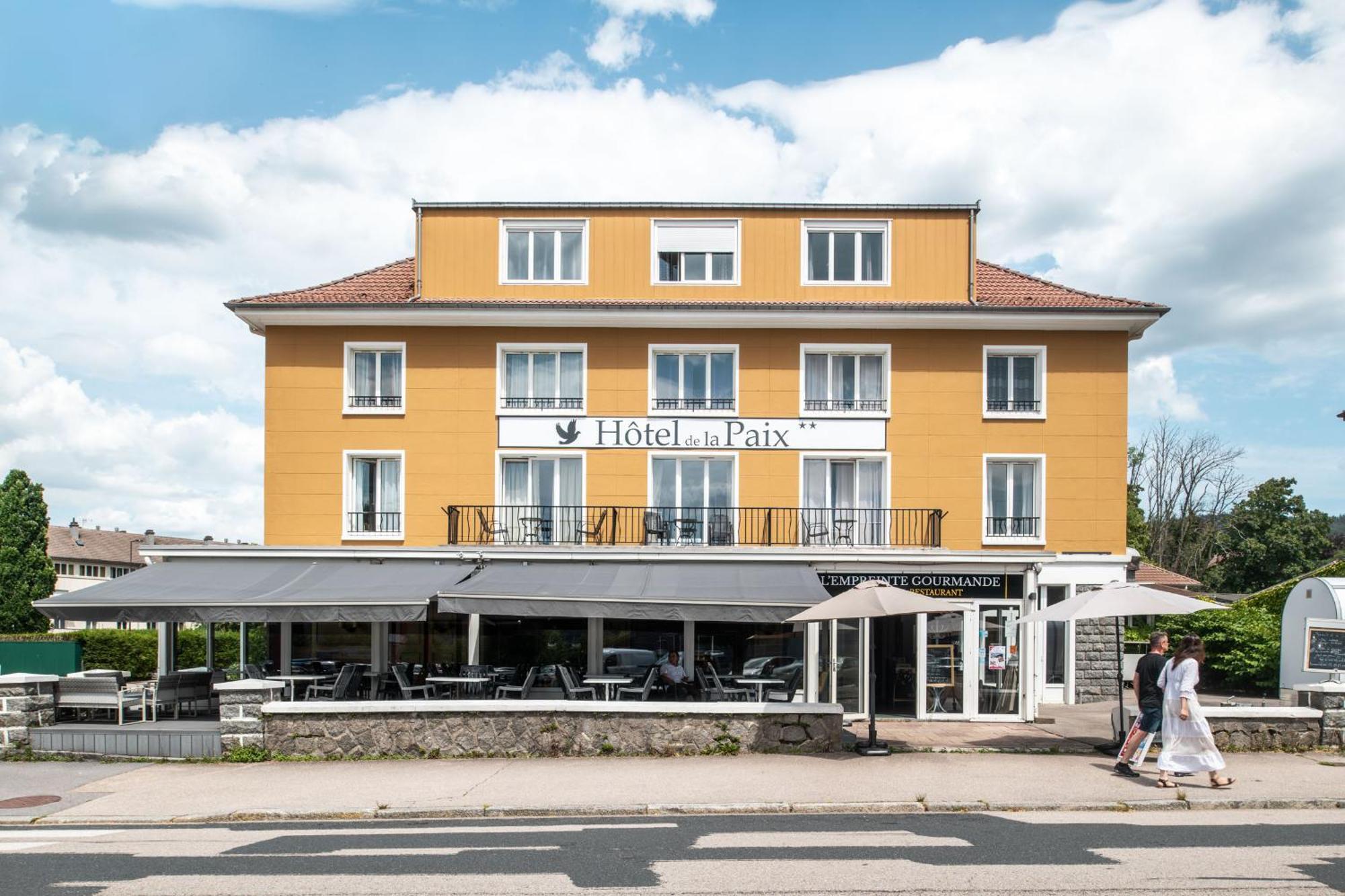 Hotel De La Paix Gérardmer Exteriör bild