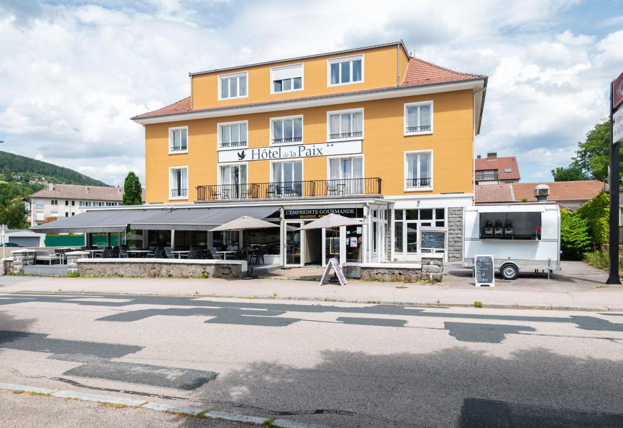 Hotel De La Paix Gérardmer Exteriör bild